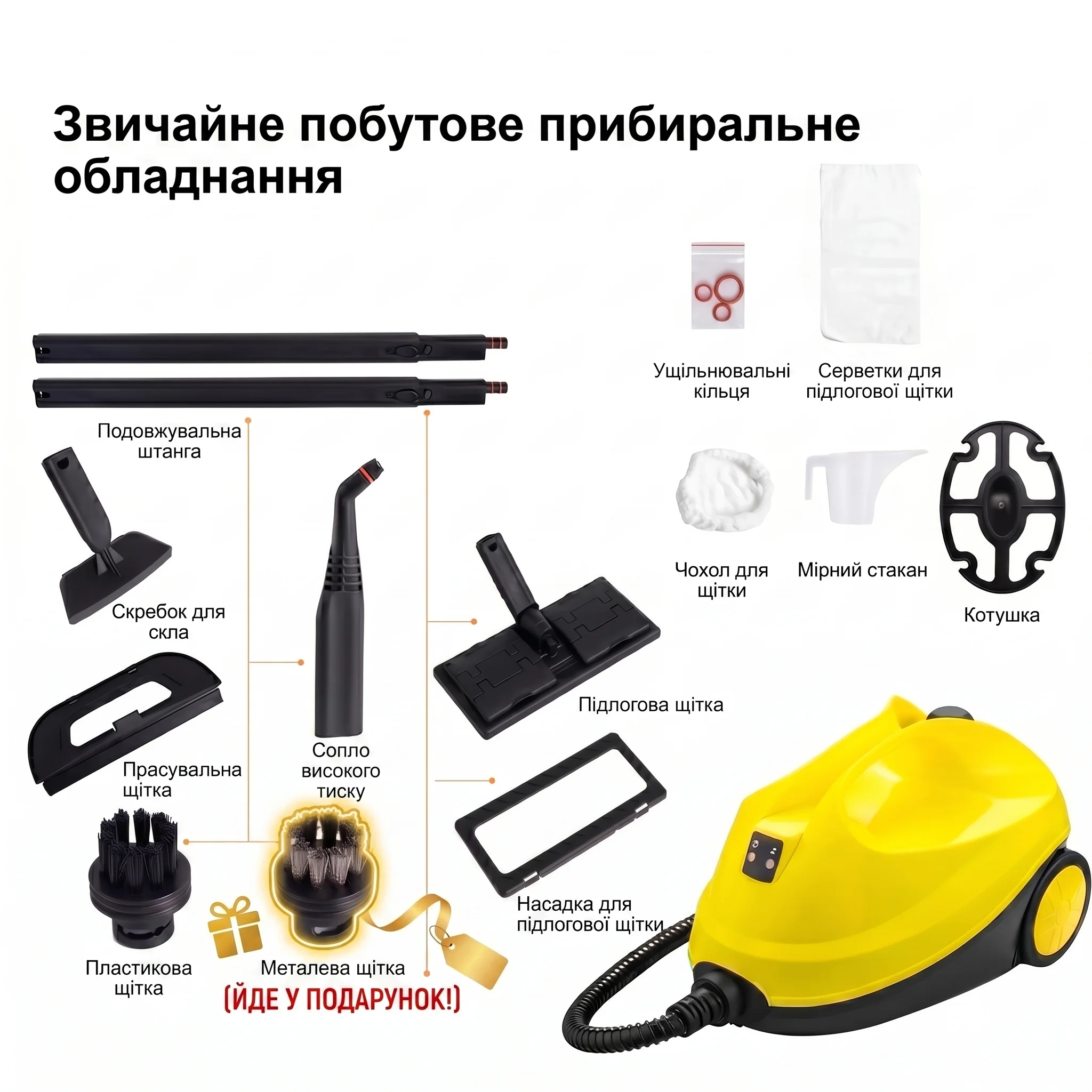 Характеристики пароочисника Zepline